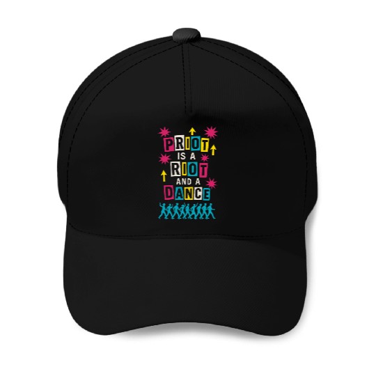Queer Pride Queer Joy LGBTQ+ Affirmation Trans Baseball Caps
