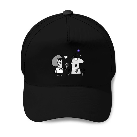 Proposal Gone Wrong – Funny Cartoon Design Baseball Caps