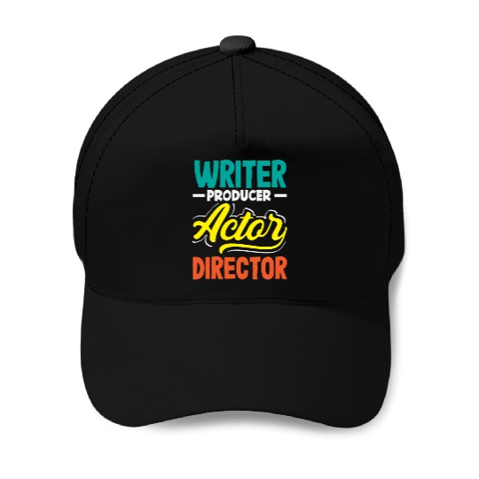Musicals Writer Producer Actor Director Lover Baseball Caps