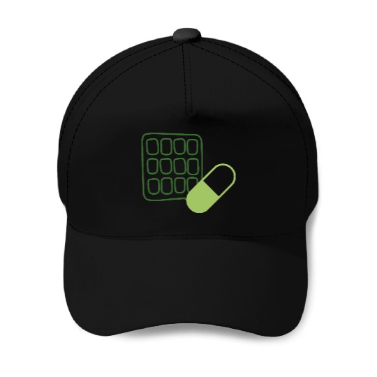 Waffle Pill Logo GnG Baseball Caps