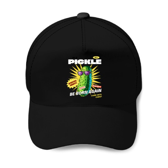 Be a Pickle Baseball Caps