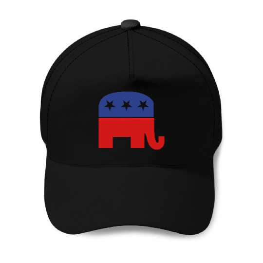 Republican elephant Baseball Caps