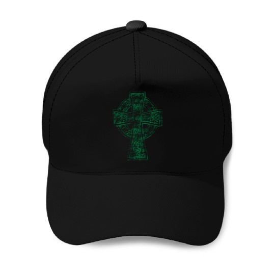Classic Vintage Style Celtic Cross Crucifix Baseball Caps