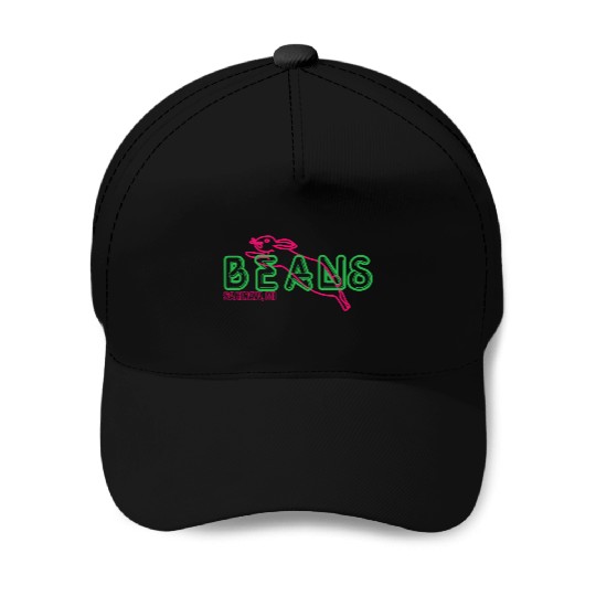Beans Saginaw Michigan Rabbit Baseball Caps