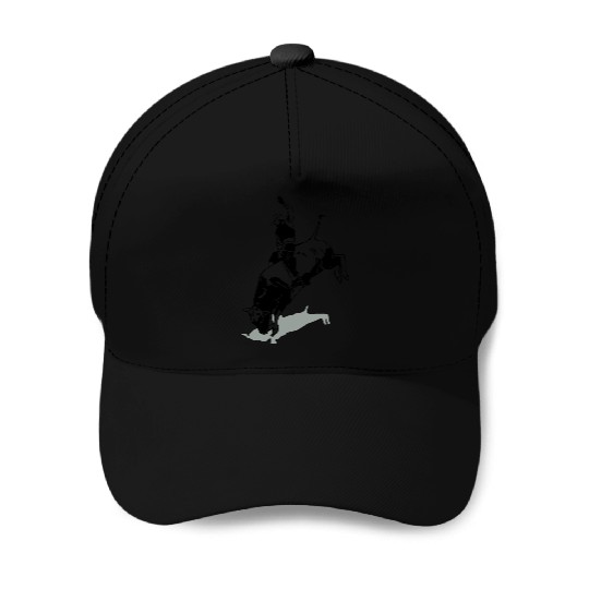 Western Rodeo - Bullrider Baseball Caps