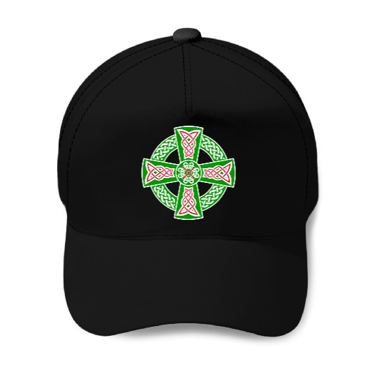 Celtic cross Baseball Caps