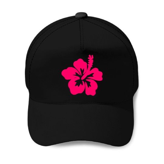 Flower - Hibiscus Baseball Caps