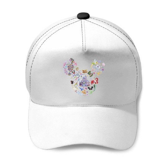 Disney Magic Kingdom Baseball Caps, Disney Characters Baseball Caps