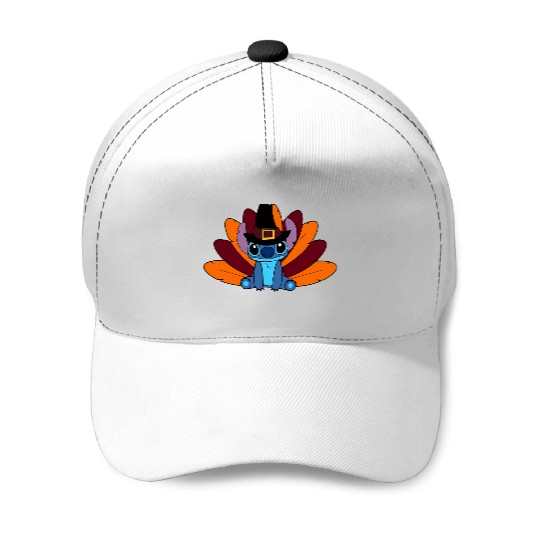 Disney Thanksgiving Turkey Stitch, Disney Stitch Baseball Caps