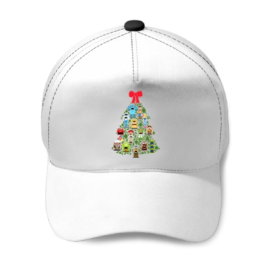 Disney and Christmas Tree Nutcracker Holiday T-Shirt Baseball Caps