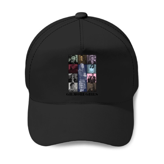 Gilmore Girls Eras Tour Poster (black Print) Baseball Caps