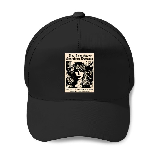 Discover Taylor-Swift-Anti-Hero-The-Last-Great-American-Dynasty-Folklore T-Shirt Baseball Caps
