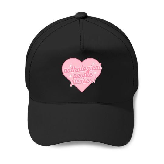 Discover Taylor Pathalogical People Pleaser Pink 69 Baseball Caps