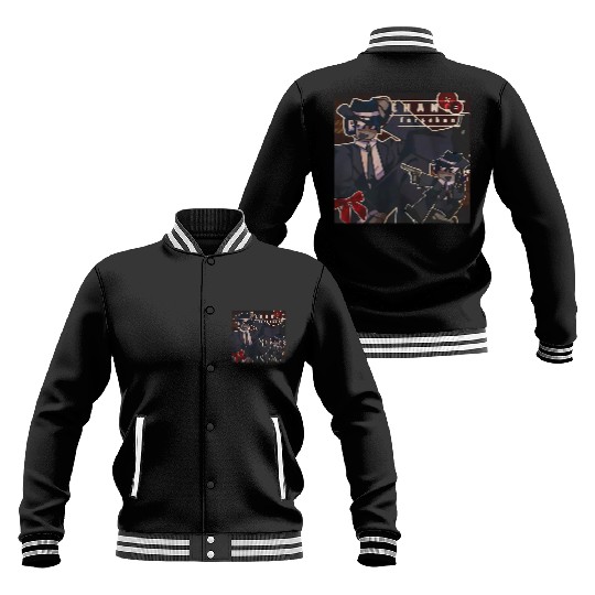 Roblox Forsaken Chance Baseball Jackets, Gamer Fan Art Baseball Jackets, Unisex Gaming Gift Baseball Jackets