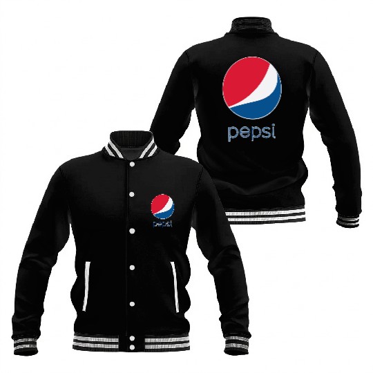 Pepsi Unisex Crewneck Baseball Jackets