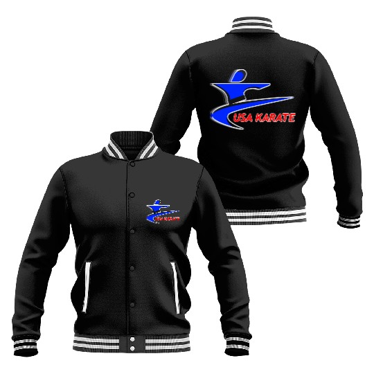 Team USA Karate Baseball Jackets