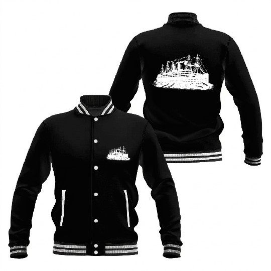 cruise ship Baseball Jackets