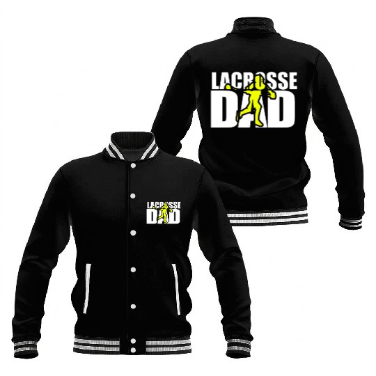 Lacrosse Dad Baseball Jackets