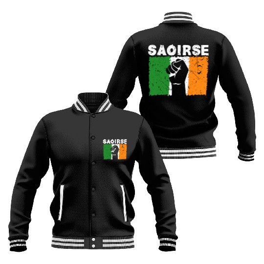 Saoirse Irish Republican Conservative Capitalist I Baseball Jackets