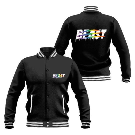 Matching Lesbian Couple Beauty & Beast Part1 Baseball Jackets