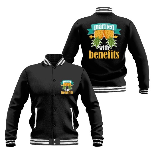 Pineapple Swinger Cheating Couple Swinging sx Baseball Jackets