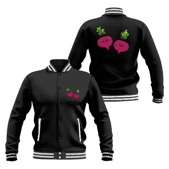 We Got The Beat Cute Vegetable Pun Baseball Jackets