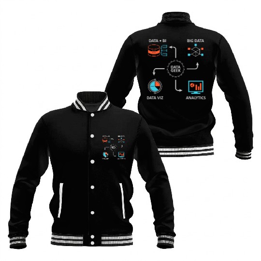 Analytics data science informatics gift Baseball Jackets