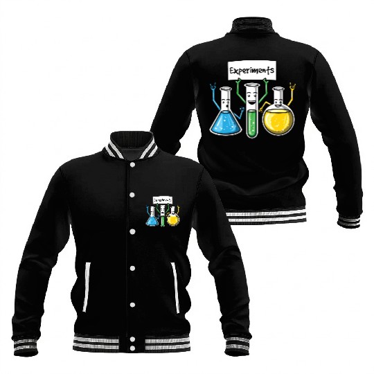 Experiments Chemistry Lover Baseball Jackets