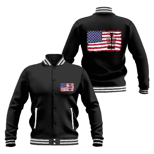 Bow Hunting Archer Archery Hunter Baseball Jackets