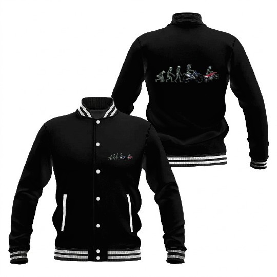 Motocross Evolution Baseball Jackets