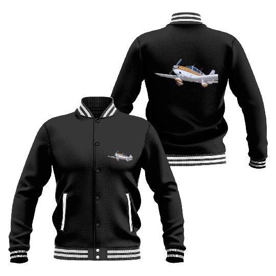piper pa 28 cherokee Baseball Jackets