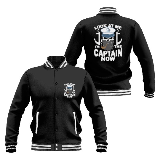Captain Boat Lovers Fishermen Sailing Boating Baseball Jackets