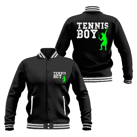 tennis boy Baseball Jackets