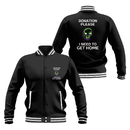 Alien Gift Extraterrestrial UFO AREA 51 Sci-fi Baseball Jackets