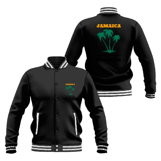 Jamaica The Heavenly Paradise Baseball Jackets