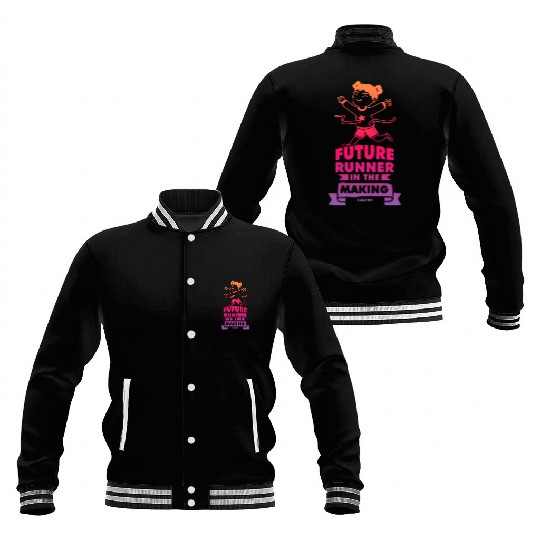 Run jogging sport race training gift Baseball Jackets