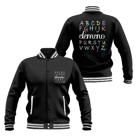 ABC Elemeno, Kindergarten Teacher, Teacher Baseball Jackets
