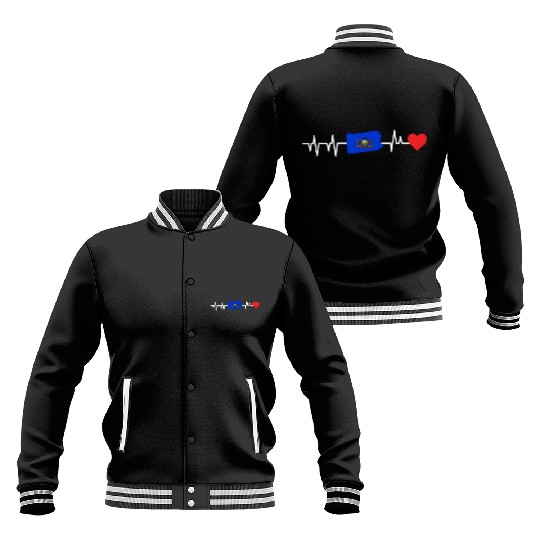 Pennsylvania Heartbeat Gift Baseball Jackets