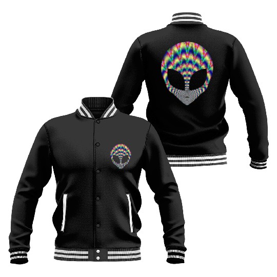 Alien Gift Extraterrestrial UFO AREA 51 Sci-fi Baseball Jackets