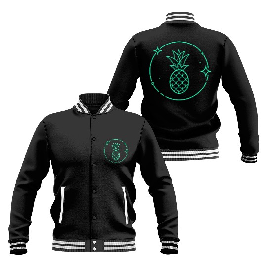 Pineapple Baseball Jackets