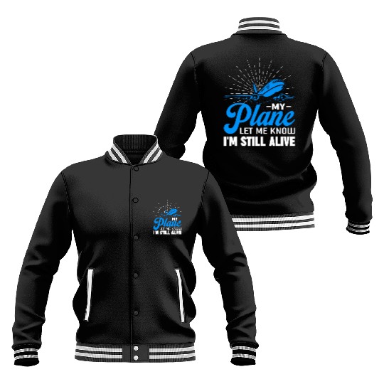 Airline Pilot Pun Aircraft Pilot Baseball Jackets