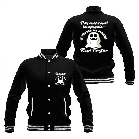Ghost Hunter Ghost Hunting Ghosts Baseball Jackets