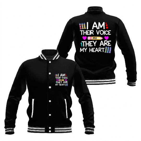 Special Education Teacher Baseball Jackets