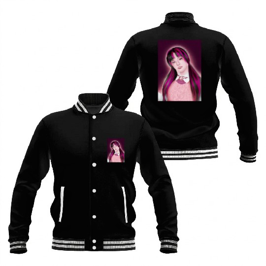 Yeji Itzy Draculaura Monster High Baseball Jackets