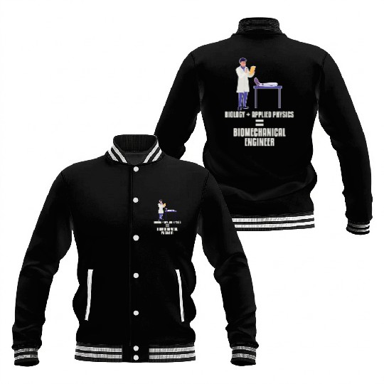 Physics Physicist Biomechanical Engineer Baseball Jackets