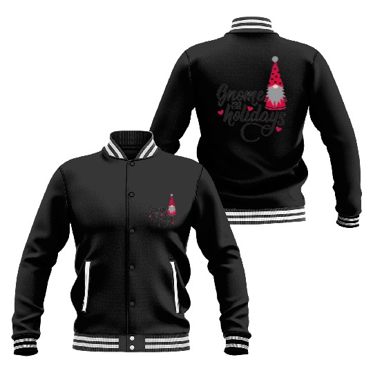 Christmas Funny Gnomes Baseball Jackets