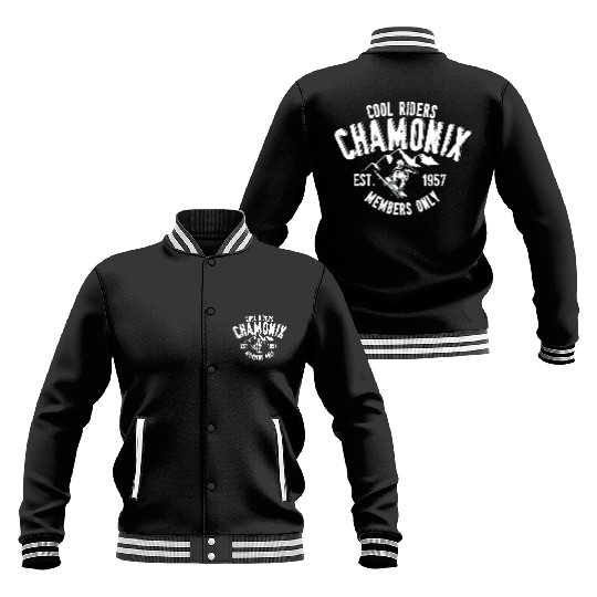 Chamonix cool riders Baseball Jackets