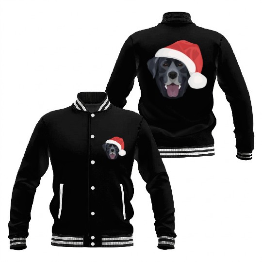 Labrador Merry Christmas Baseball Jackets