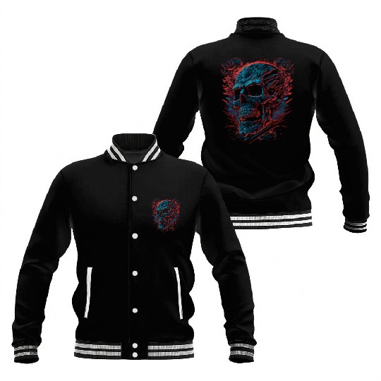 Skull Baseball Jackets