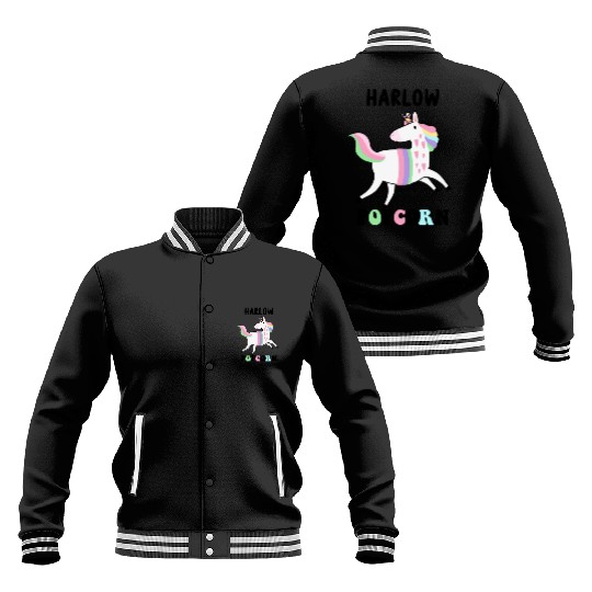 Harlow And Popcorn Merch Popcorn The Pony Baseball Jackets